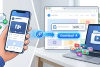 Ilustrasi - Cara Unduh Video Facebook Tanpa Aplikasi. (Foto: AI)