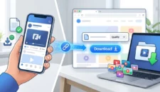 Ilustrasi - Cara Unduh Video Facebook Tanpa Aplikasi. (Foto: AI)