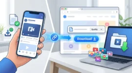 Ilustrasi - Cara Unduh Video Facebook Tanpa Aplikasi. (Foto: AI)