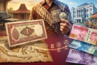 Ilustrasi - Asal-Usul Uang Rupiah. (Foto: AI)
