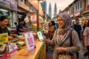 Ilustrasi - Cara Pakai QRIS di Luar Negeri. (Foto: AI)