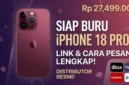 Ilustrasi - Cara Pre-Order iPhone 18 Pro. (Foto: AI)