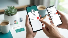 Ilustrasi - Cara Menghapus Kontak WhatsApp di Android dan iPhone. (Foto: AI)