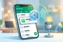 Ilustrasi - Notifikasi WhatsApp Pakai Suara Google. (Foto: AI)
