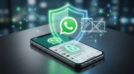 Ilustrasi - WhatsApp Uji Restricted Chat. (Foto: AI)