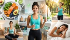 Ilustrasi - Cara Jaga Berat Badan Ideal Mencegah Obesitas. (Foto: AI)