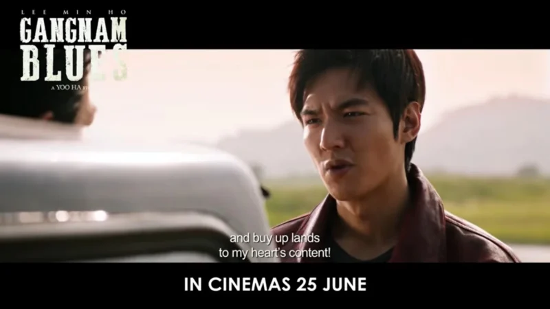 Tangkapan Layar, Lee Min Ho di Youtube/ Gangnam Blues (2015).